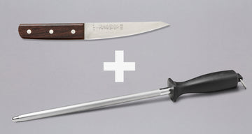 Mac Knife Ceramic Honing Rod 10-1/2-Inch Black