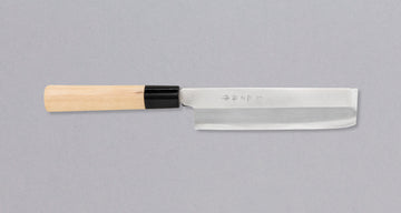 Stainless Steel Bench Knife Traditional Thick Blade With Hardwood