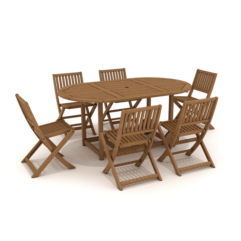 wooden garden dining chairs