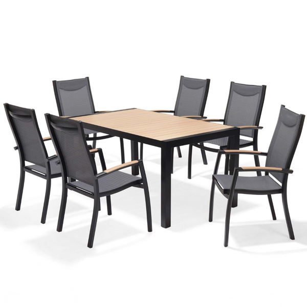 6 person outdoor table and chairs