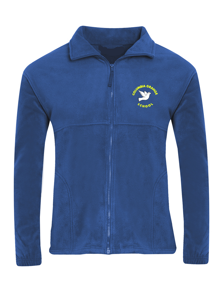 Columbia Grange School Royal Blue Fleece Jacket | The School Outfit