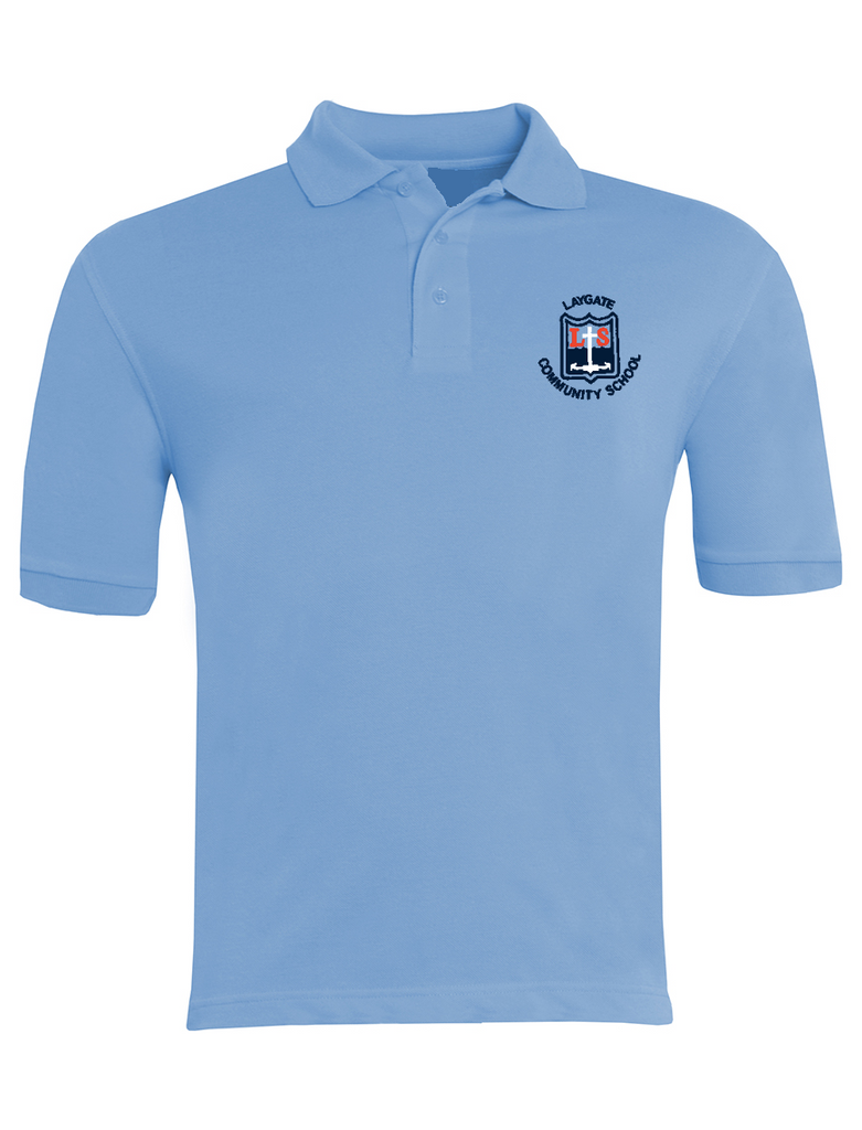 Laygate Community School Sky Blue Polo | The School Outfit