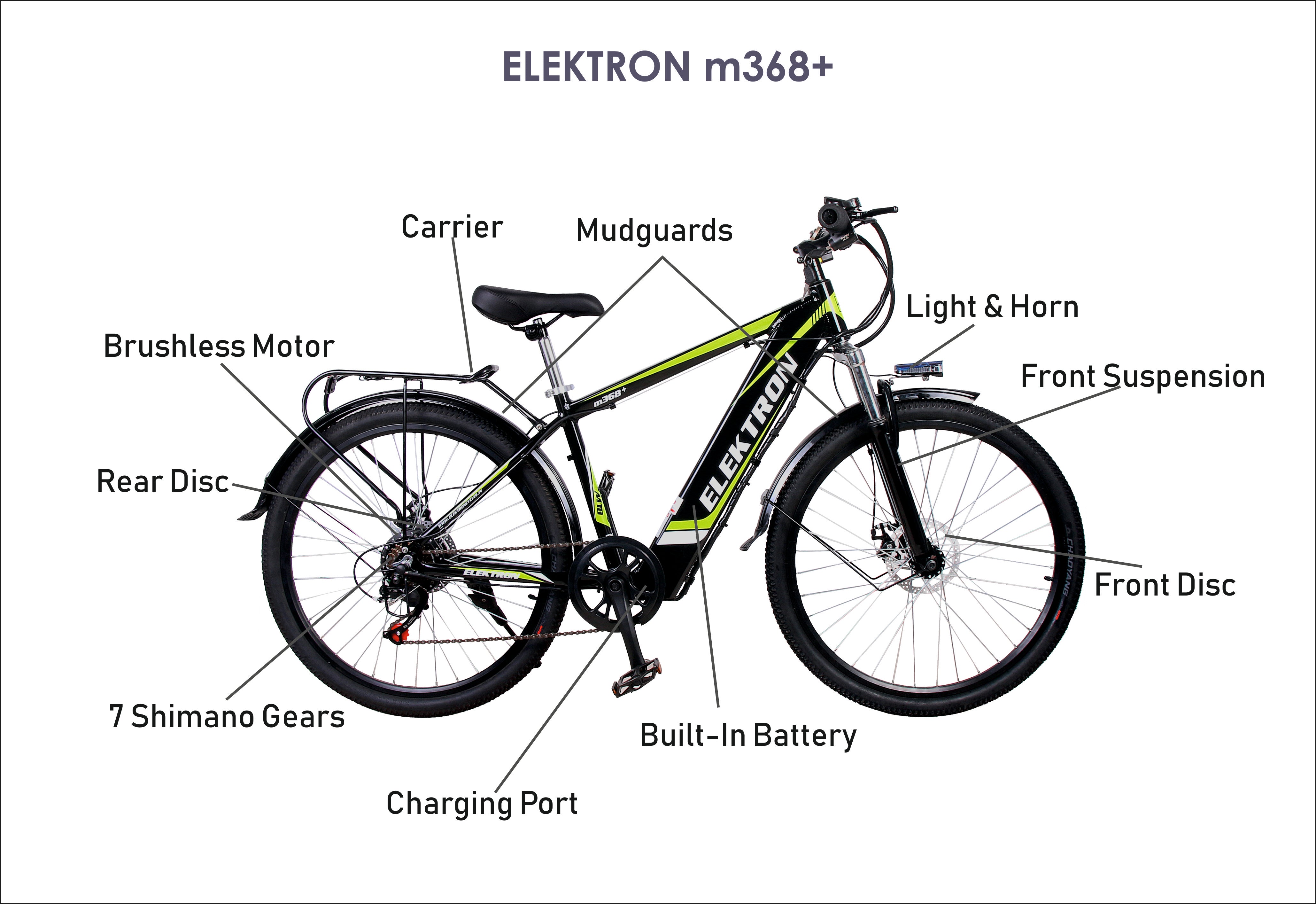 elektron hybrid bicycle m368