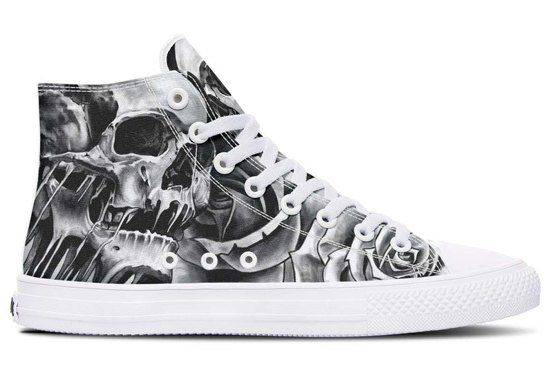 Grey Scary Skull - Raad Shop