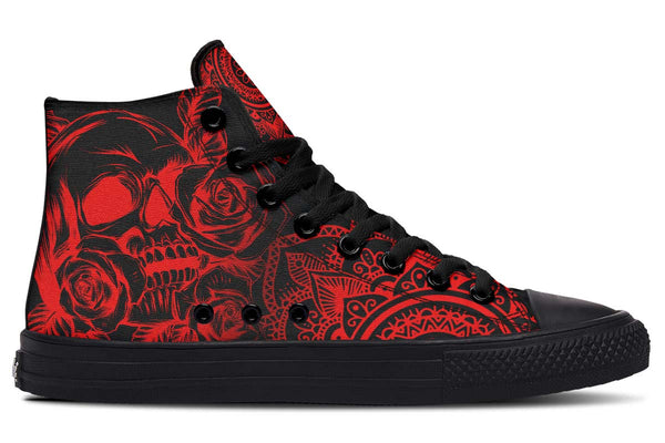 Red Skull Mandala - Raad Shop