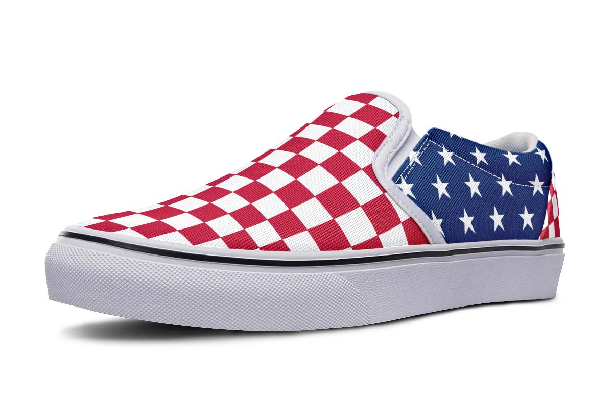 checkered flag sneakers