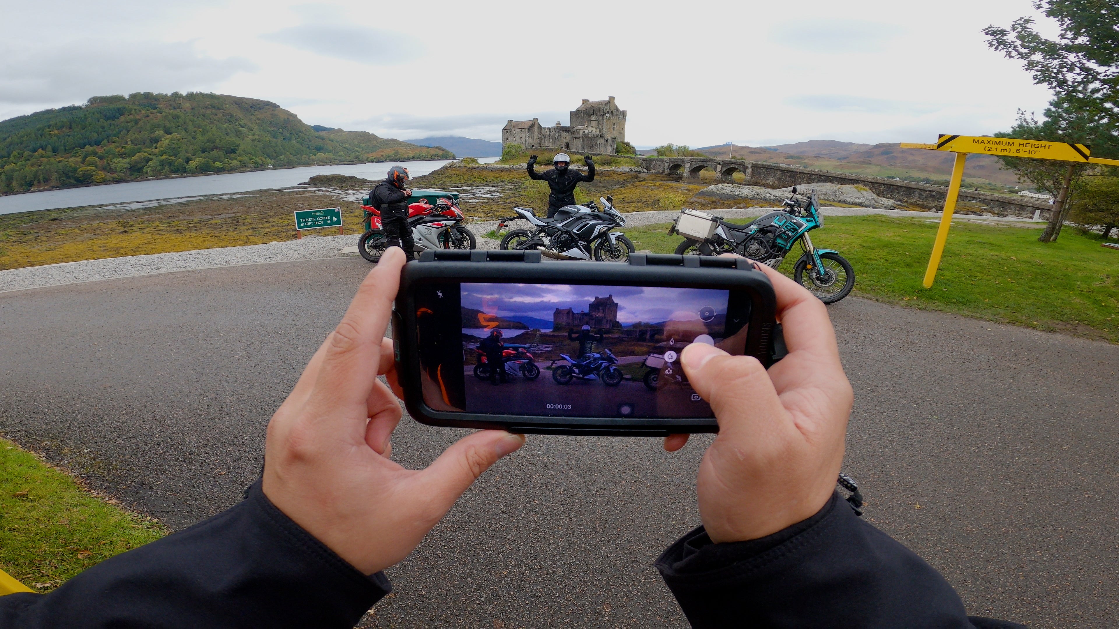 Adventure Riding Over Sea to Skye