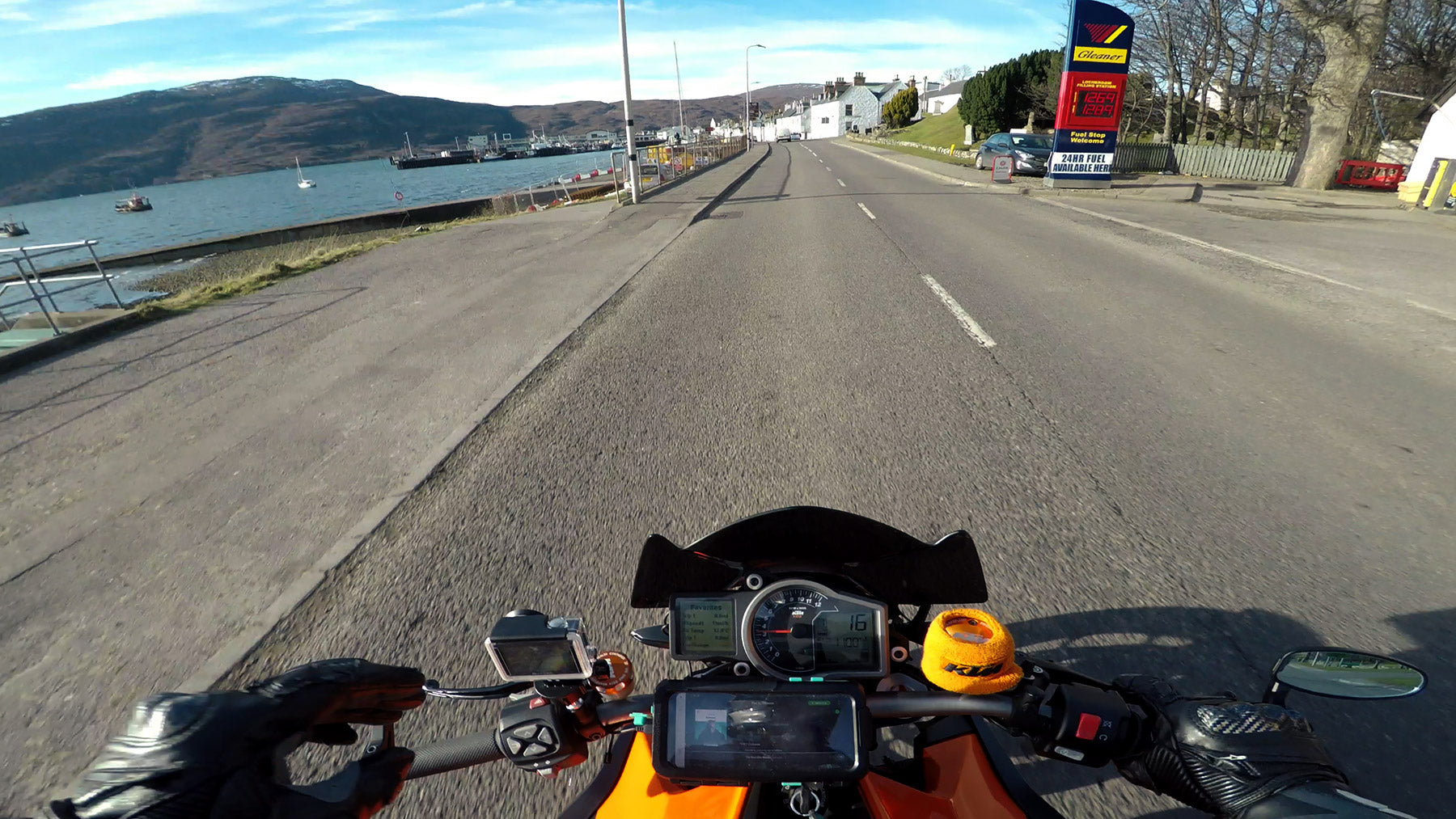 Blue Skies Over Ullapool 