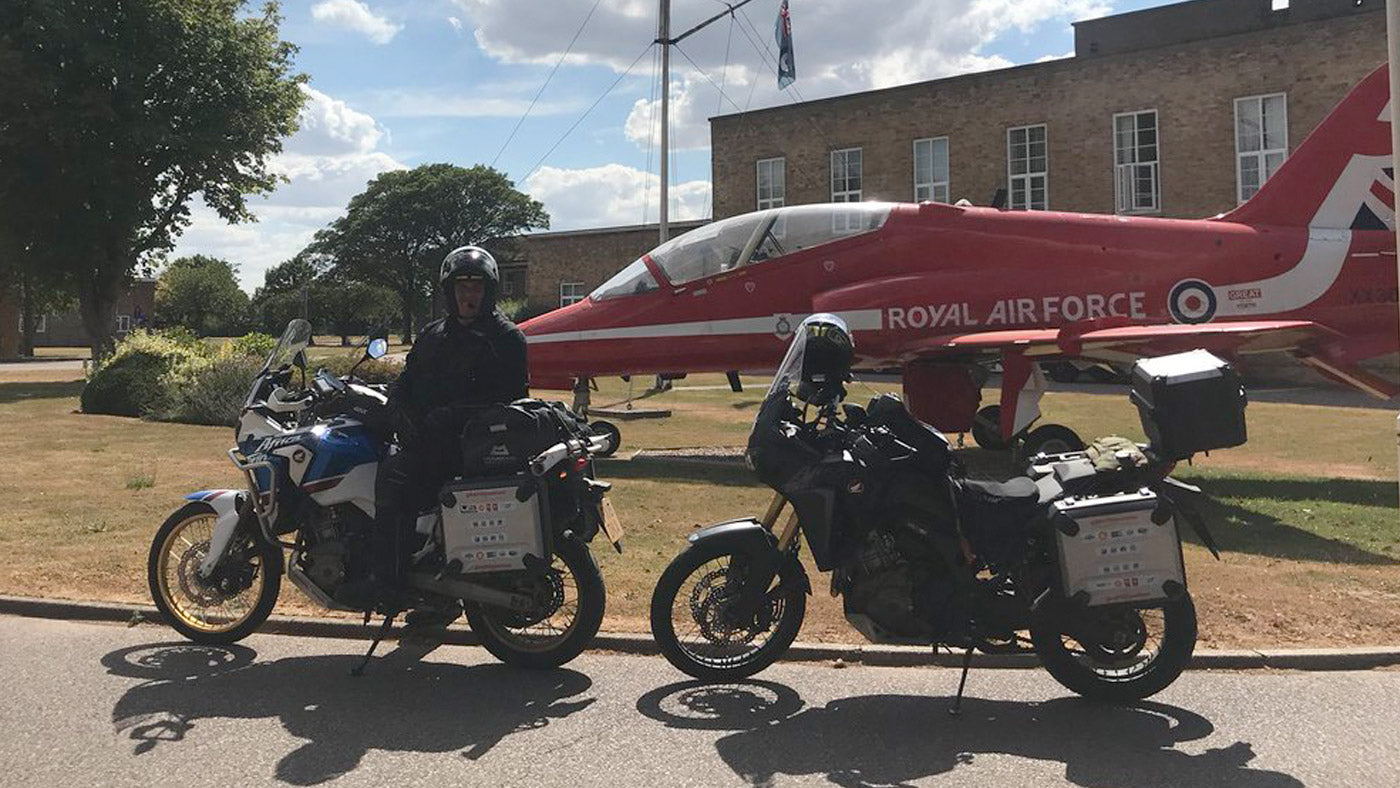 RAF 100 Stations Visit - Supported by Ultimateaddons