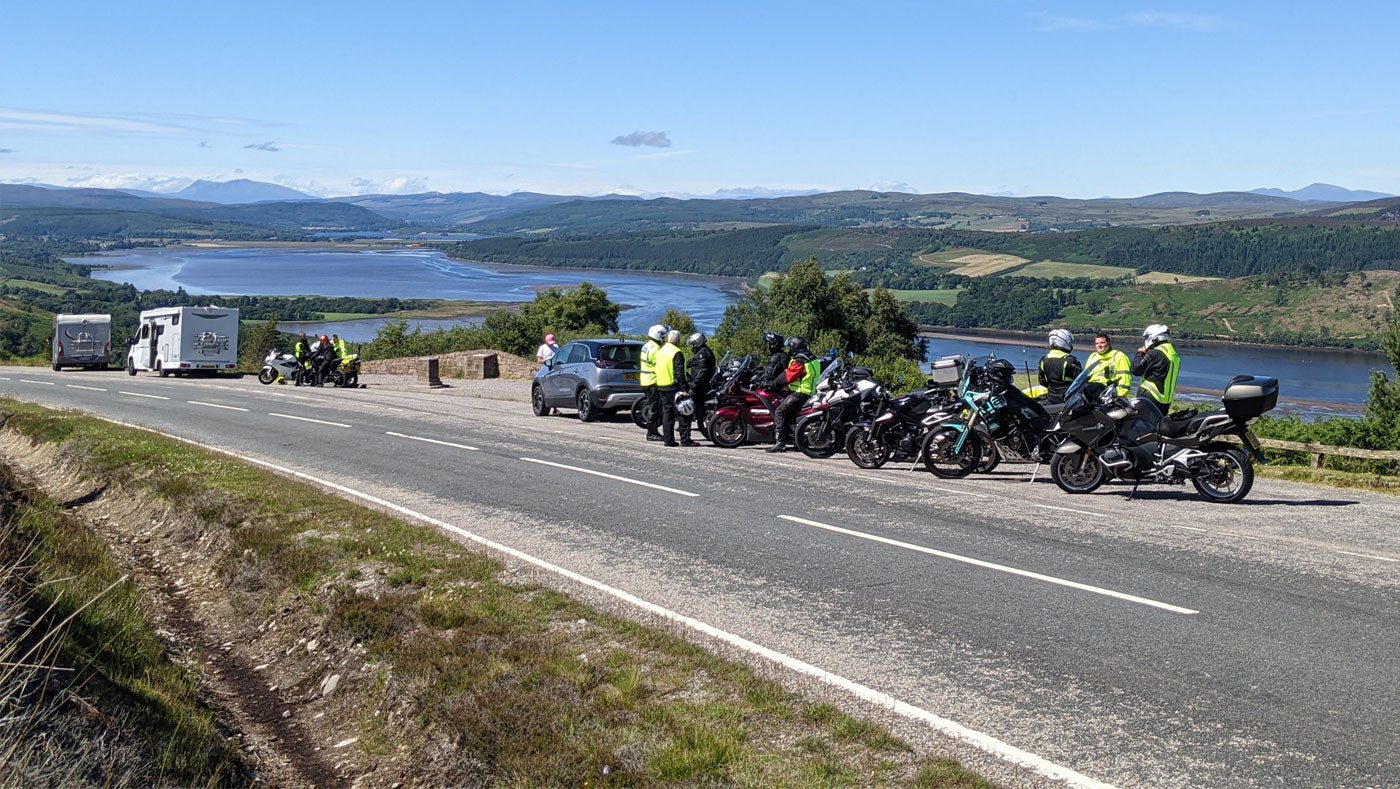 POLICE SCOTLAND RIDER REFINEMENT COURSE STRUIE VIEWPOINT