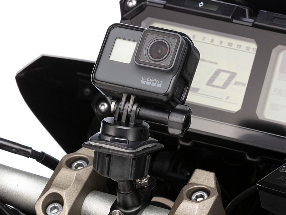 GoPro Hero Camera Motorcycle Mounts - Handlebar, Accessory Bar, Mirror & More– Ultimateaddons
