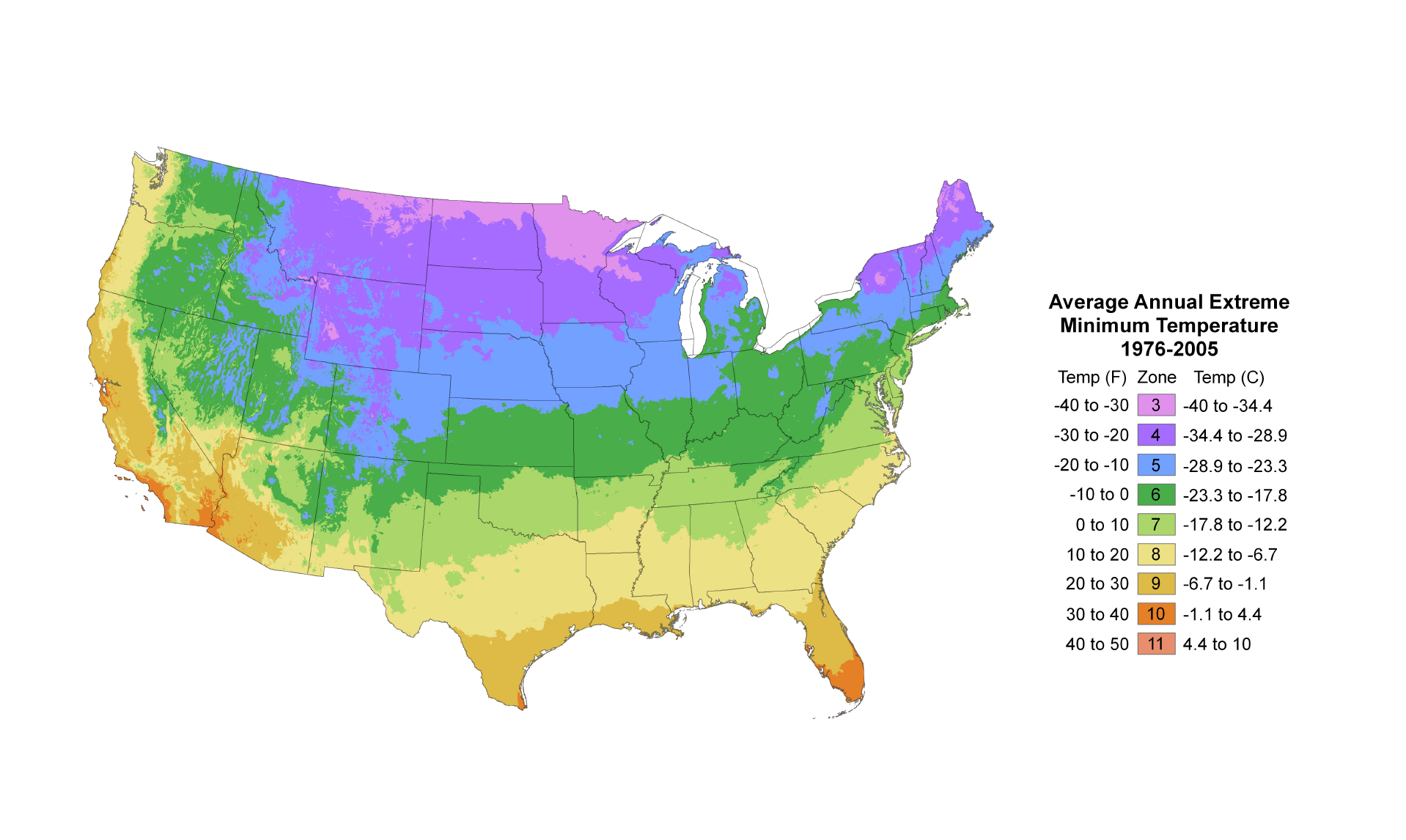 Особенности климата сша. Климат США. Климат США карта. Зона USDA Волгоградская область.