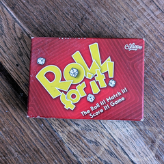 Roll for it dice and card game