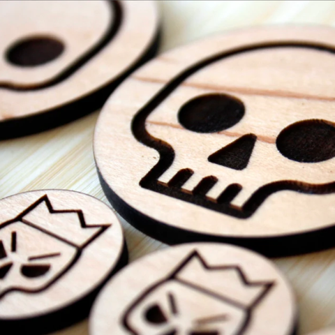 Monster Wooden Tokens for DnD game