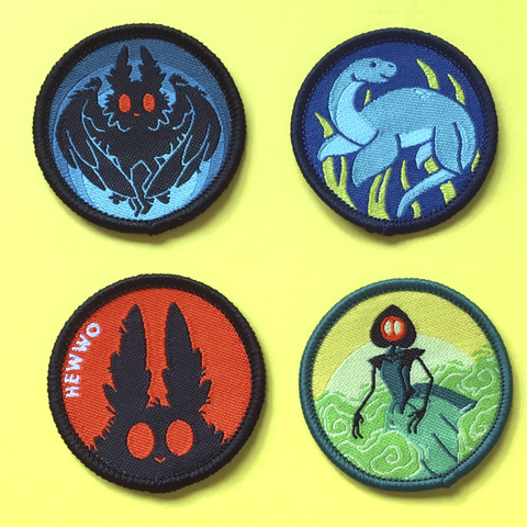 Cryptid Scouts Reward Patches