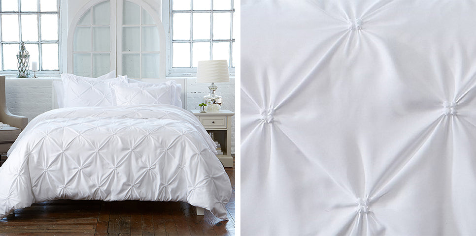 Analia Pintuck Duvets