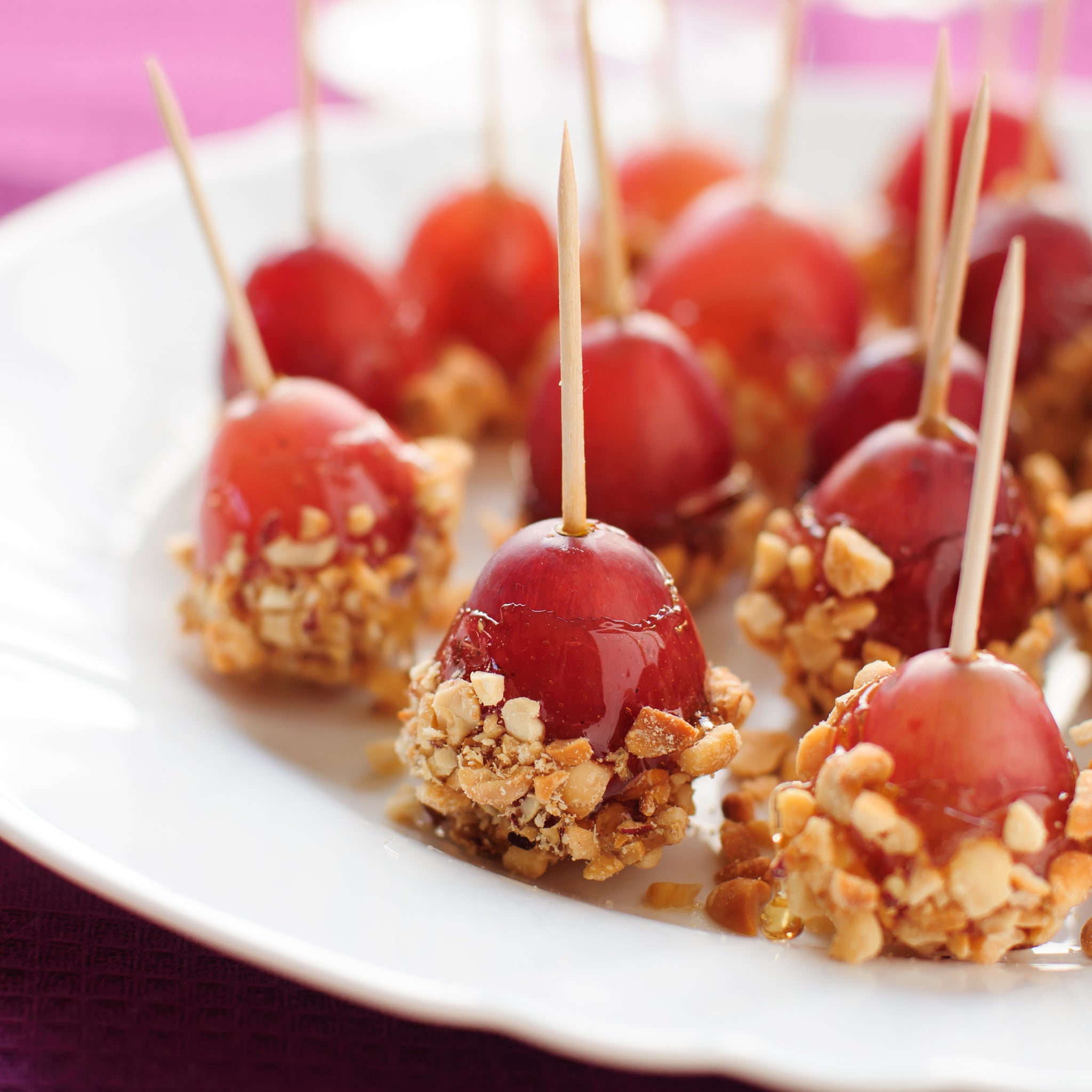 Caramel Apple Grapes