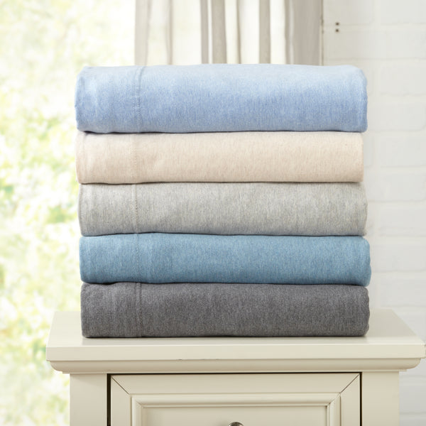 Great Bay Home Carmen Collection Extra-Soft Jersey (T-Shirt) Sheet Set