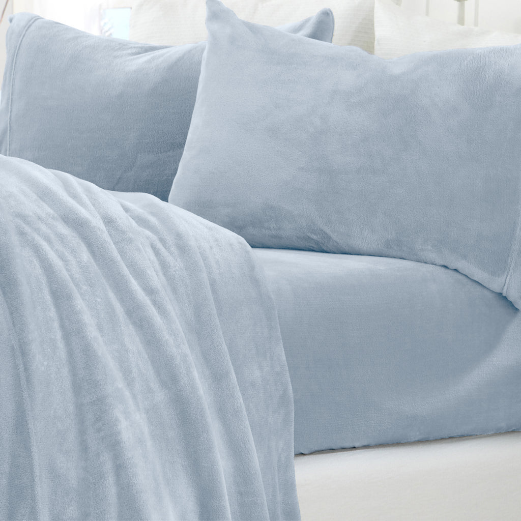 Soft Velvet Plush Sheet Set