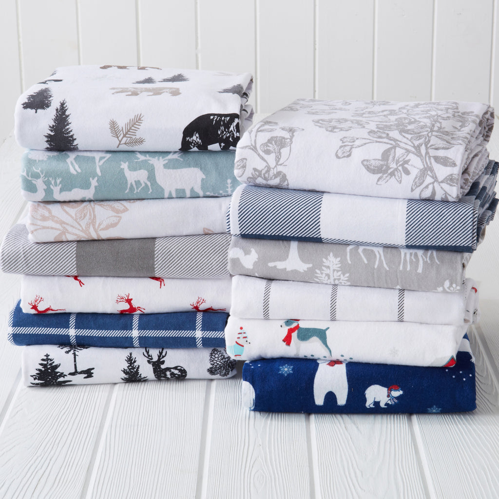 Lakeview Flannel Sheets