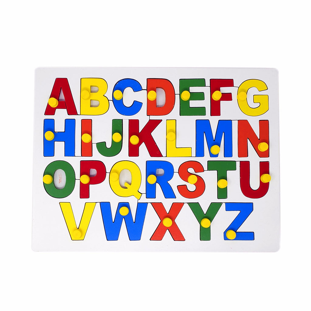 Uppercase Alphabet Board Early Learning Wooden / Educational Toy ...