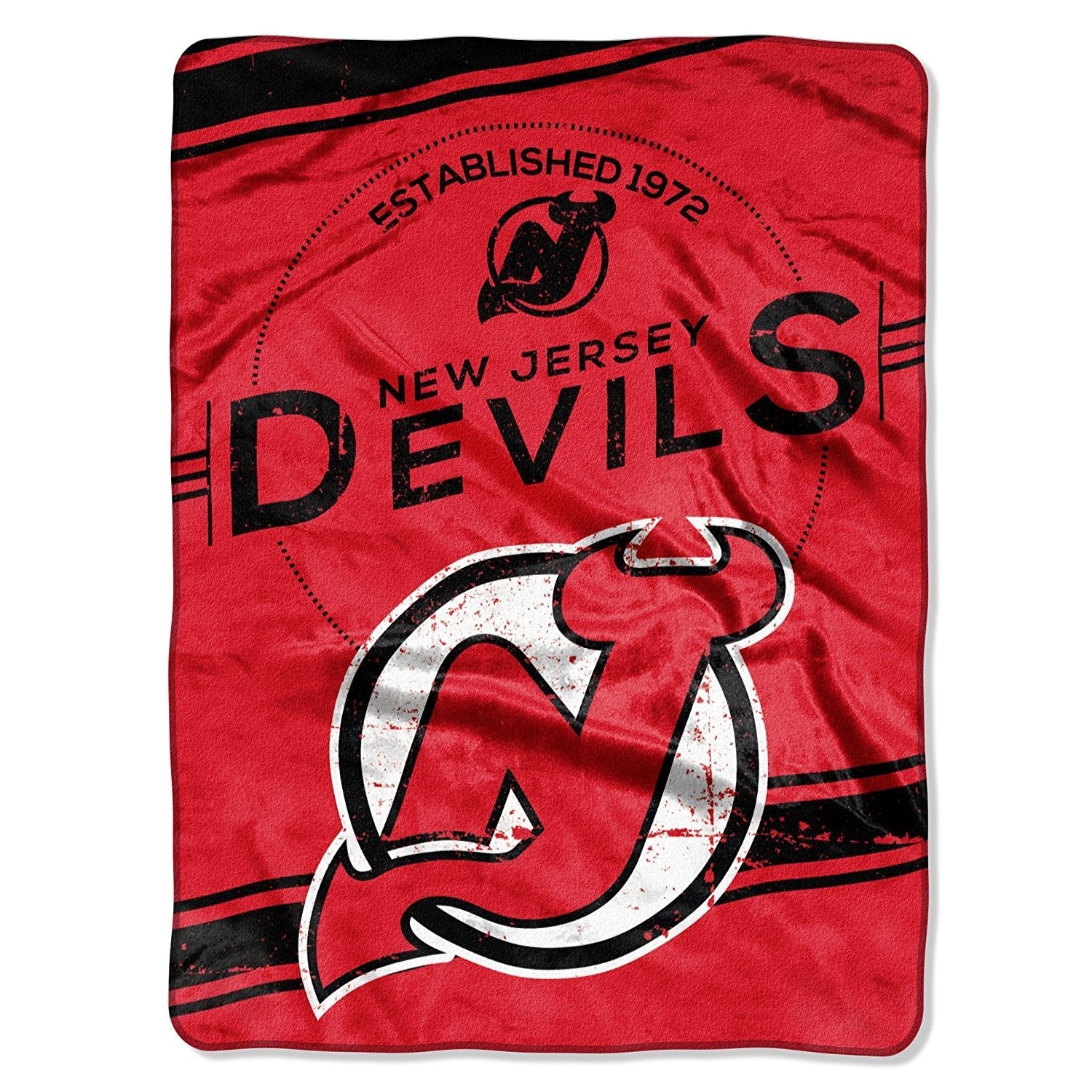 New Jersey Devils Stamp Royal Plush