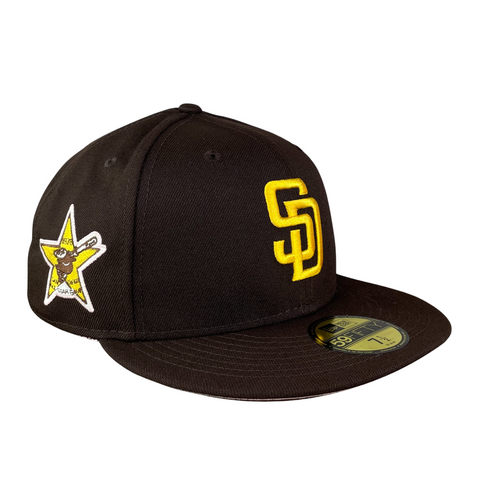 New Era Men's San Diego Padres 59Fifty Alternate Yellow Low Crown