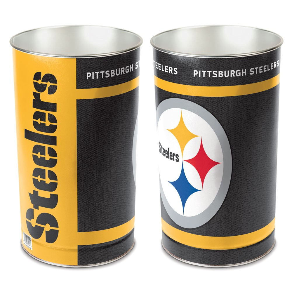Pittsburgh Steelers Trash Can