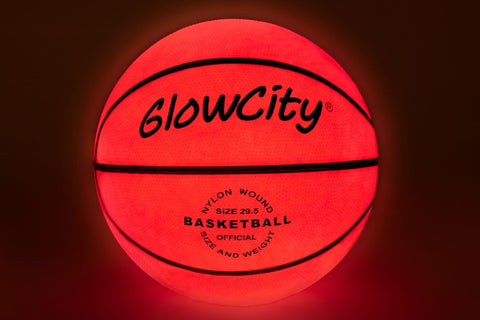 Glow in the dark basketball