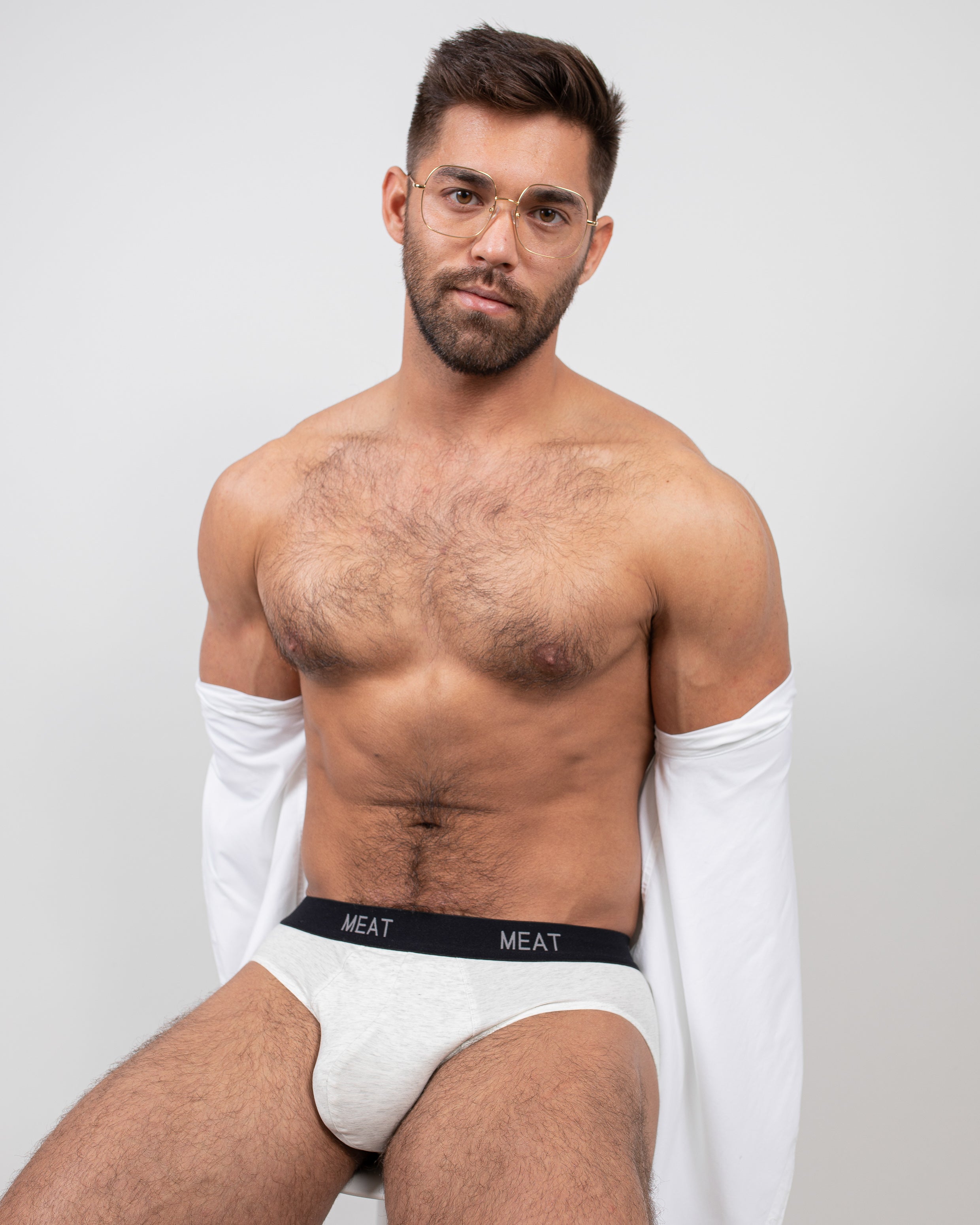 PERFORMANCE BRIEF – CLASSIC / STATIC GREY – MEAT® SPORTSCLUB