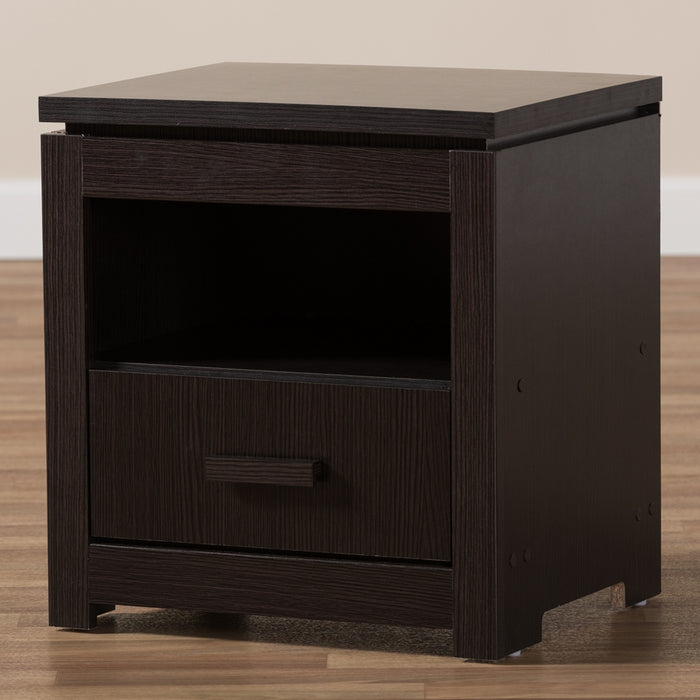 Bienna Modern and Contemporary Wood Nightstand