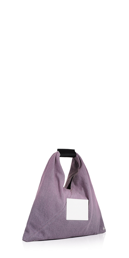 Mini Japanese Bag Pink Washed Denim