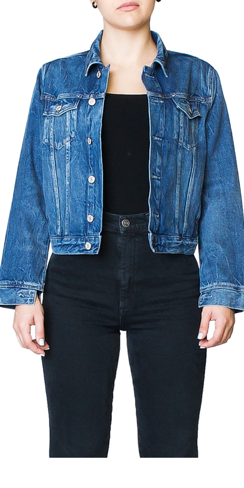 Agolde Vivian Denim Jacket ModeSens