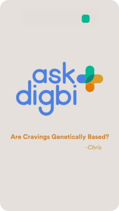 Are cravings genetically based?