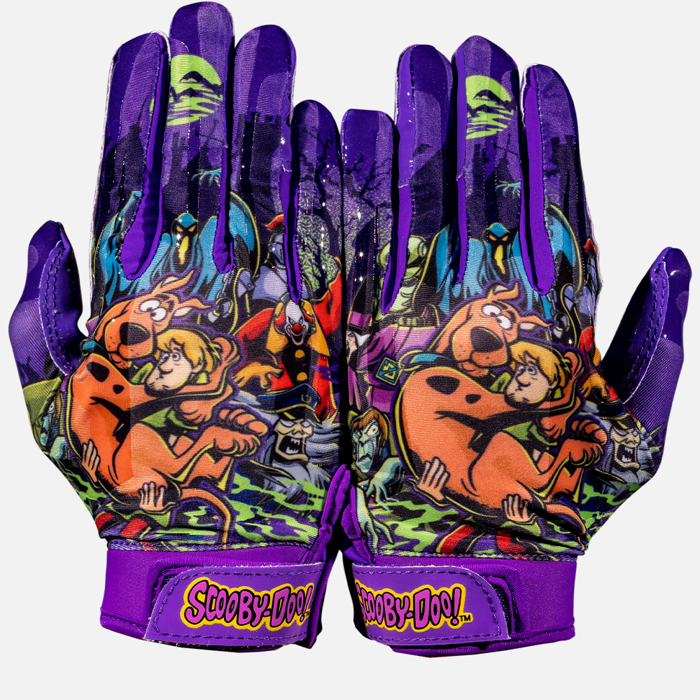 Football Gloves Custom Purple Skull Ultra Sticky Palm | atelier-yuwa ...