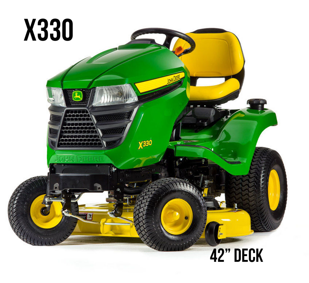 X330 Lawn Mowers 42 Inch Deck Greenway Equipment