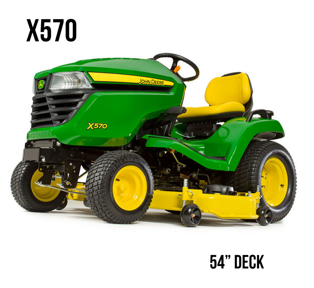 X570 Multi Terrain Lawn Tractor 54 Inch Deck Greenway Equipment
