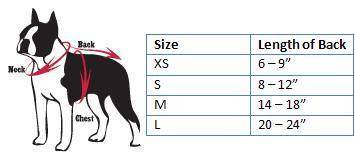 Utah Size Charts