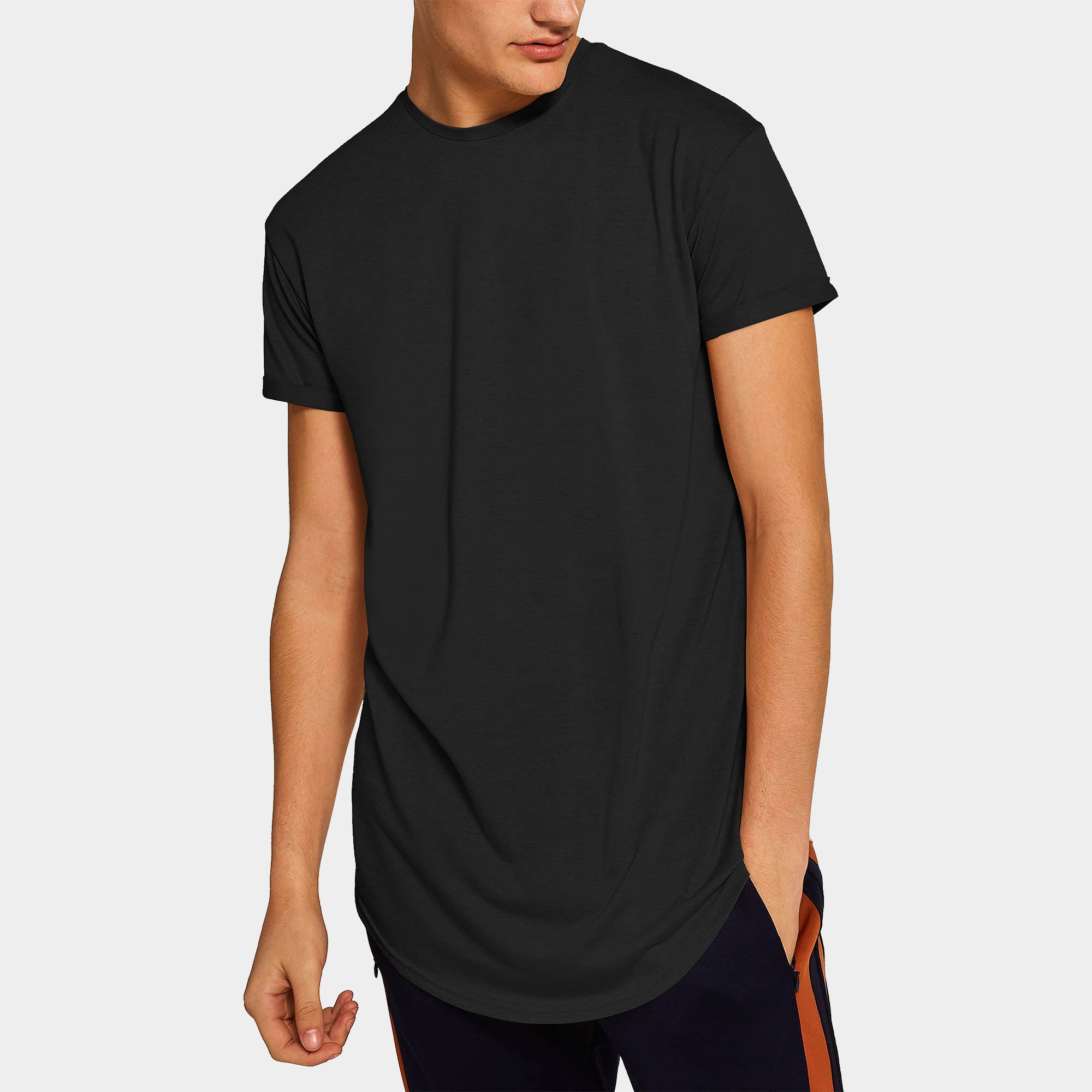 longline t shirt for men