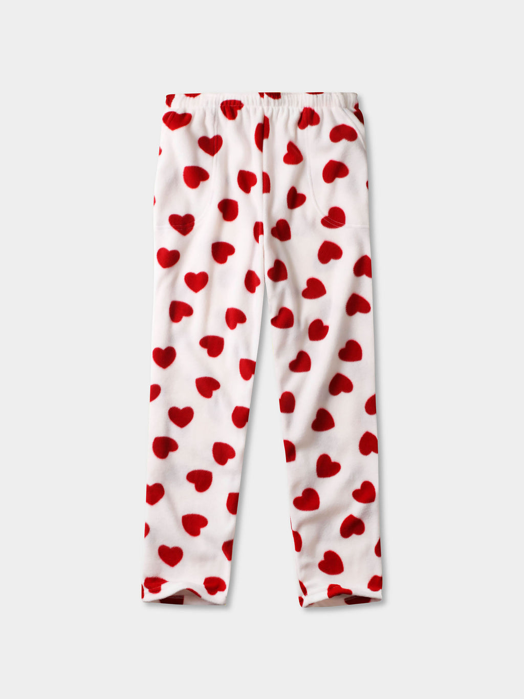 Men's Red Heart Fleece Pajama - Pajamas & Sweats | Hat and Beyond