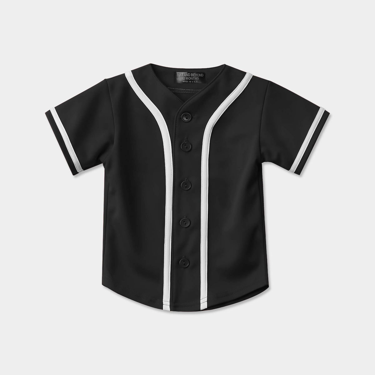 Kids' Button Down Baseball Jersey - Shirts & Top | Hat and Beyond