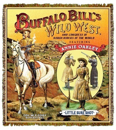 Buffalo Bill & Annie Oakley Coverlet – Mill Street Designs