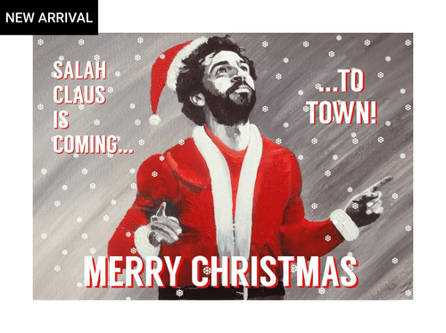 Mo Salah Christmas Card