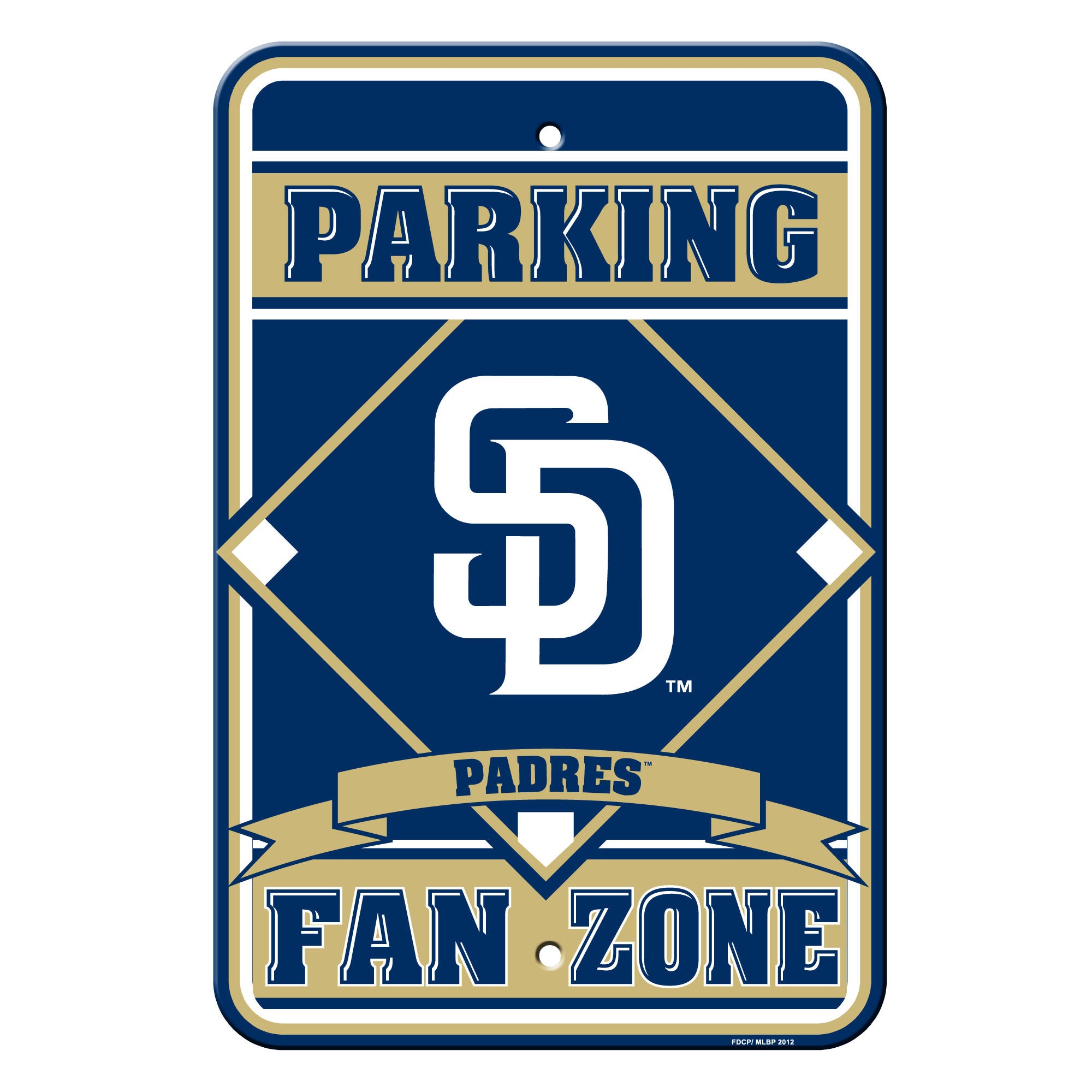Padres Parking Only Sign, San Diego Padres
