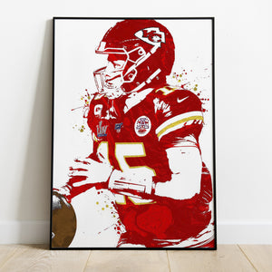 Ball NFL Kansas City Chiefs Player Patrick Mahomes Patrickmahomes Patrick  Mahomes Digital Art by Wrenn Huber - Pixels Merch