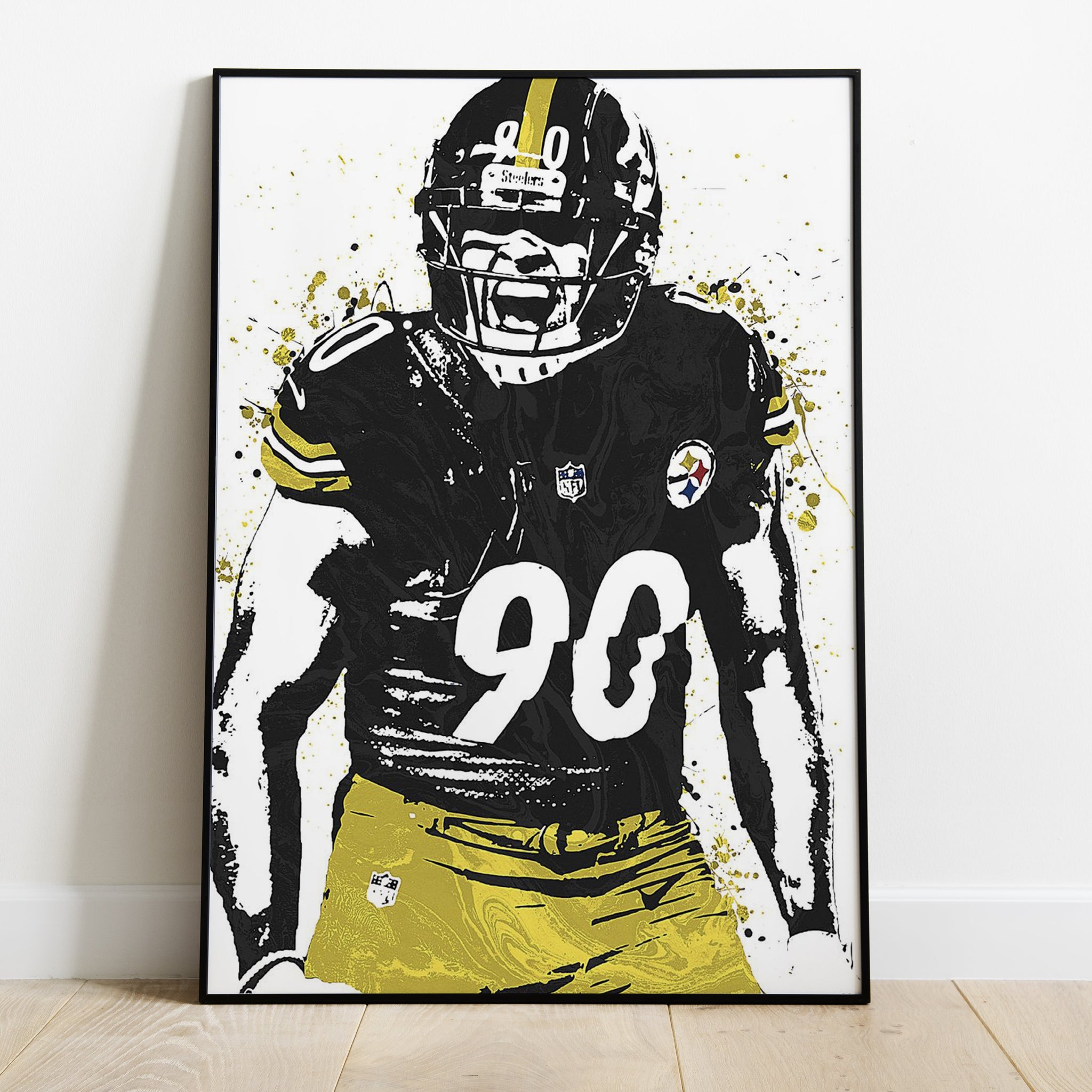 Pittsburgh Steelers - T Polamalu 14 Poster Print - Item # VARTIARP13672 -  Posterazzi