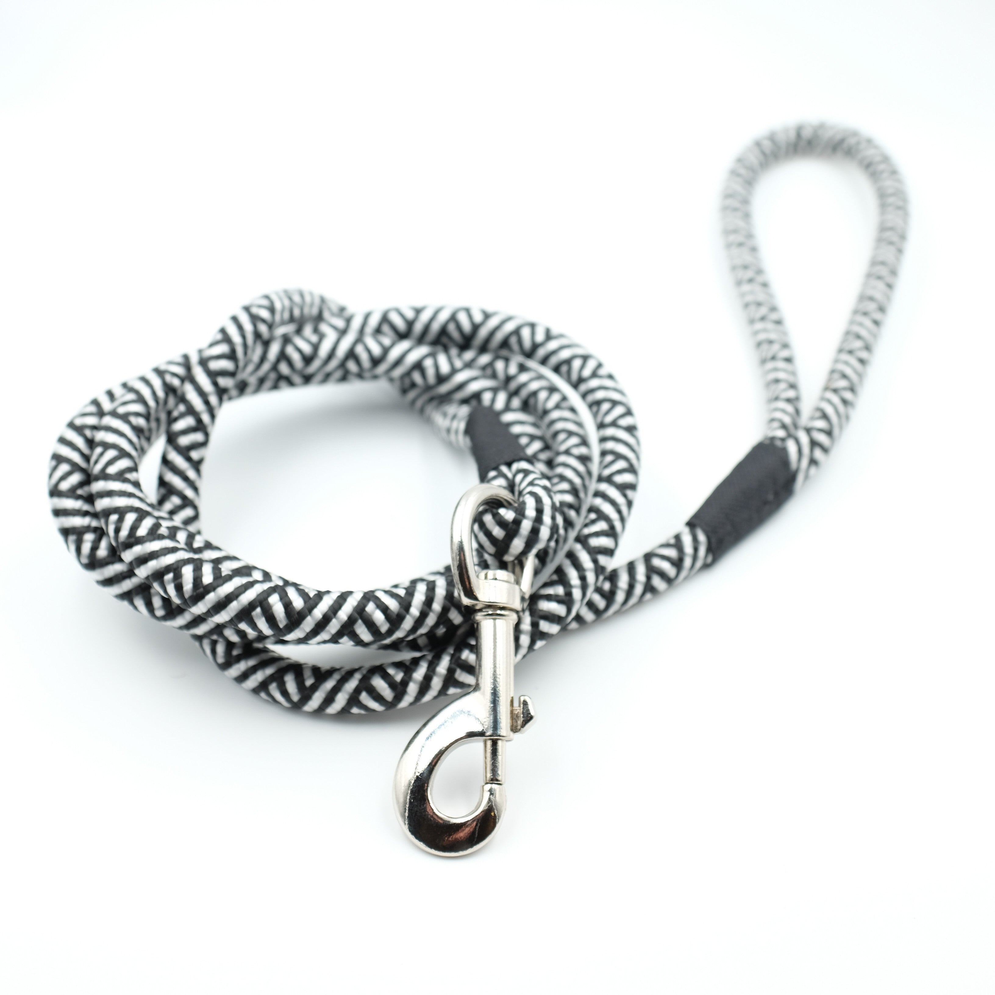 braided rope dog leash