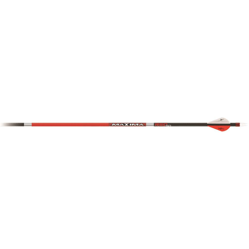 CARBON EXPRESS MAXIMA RED SD ARROWS 250-400 BLAZER VANES 6 PK.