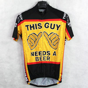 This Guy Needs A Beer Cycling Jersey Unique Cycling Jerseys