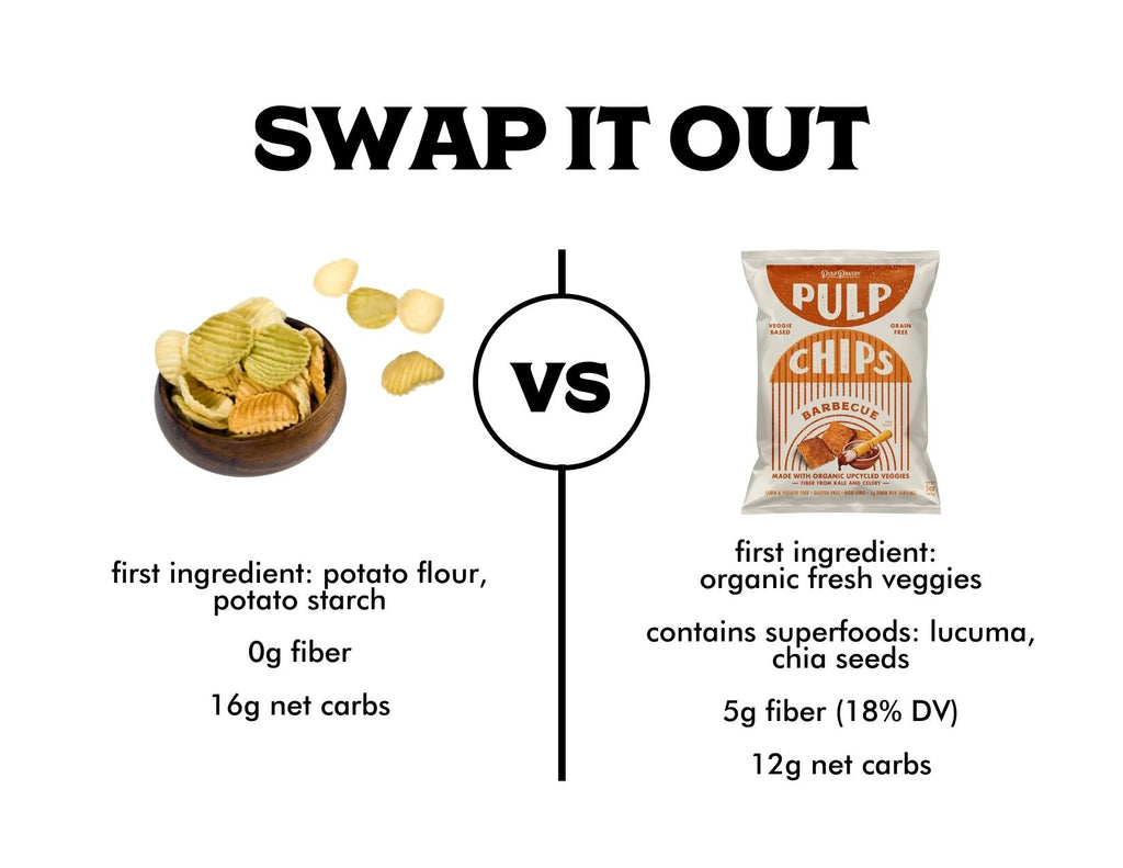 pulp chips vs veggie chips